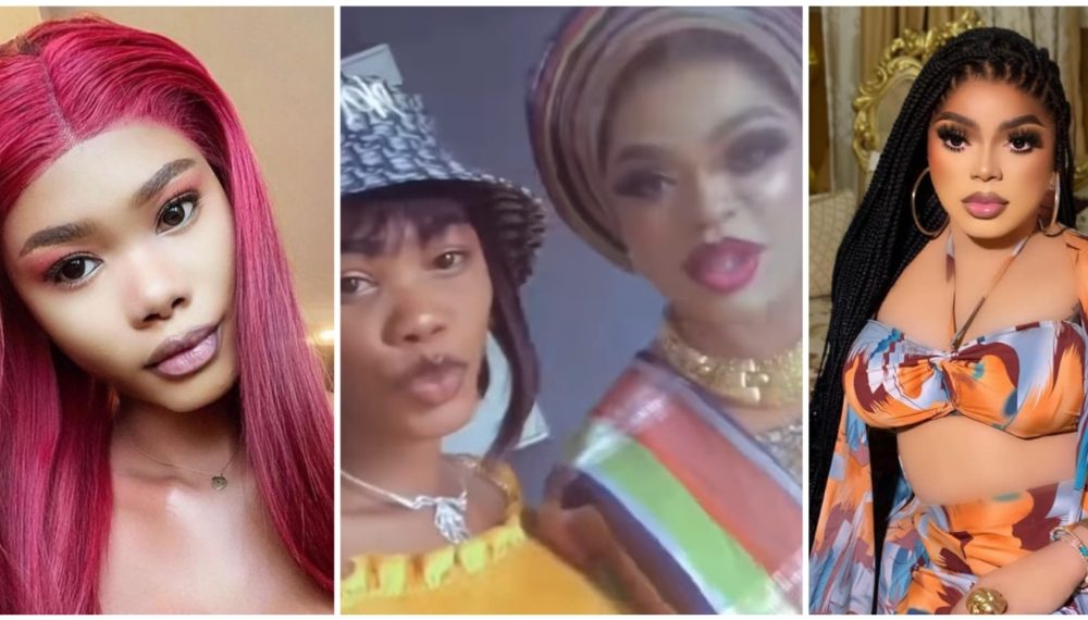 "He Knack Me Tire” – Oye Kyme Speaks On Bobrisky's Sexual Prowess, Manhood Size [Video}