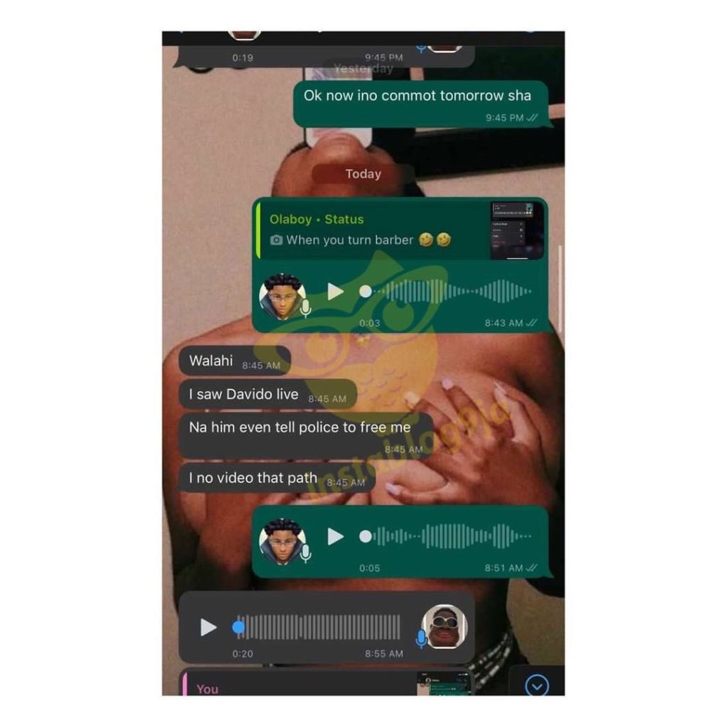 Davido Orders Police Officers To Release Youths Held On Lagos Traffic [Video]