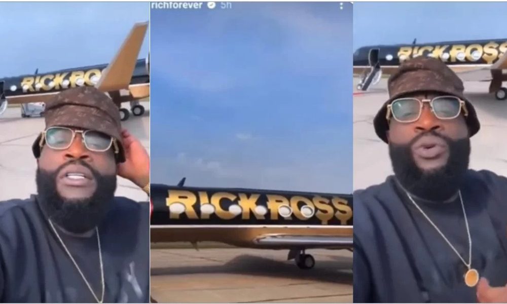 Rick Ross Acquires 18-Seater Private Jet, Claims The Plane Is Worth $5 Billion [Photos/Video]