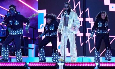 Watch Burna Boy’s Performance At UEFA Champions League Final [Photos/Video]