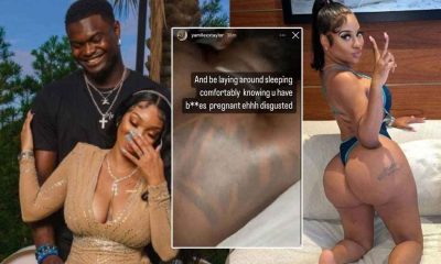 Ex-P0rnstar, Moriah Mills Calls Out Boyfriend, Zion Williamson For Cheating And Impregnating Another Woman