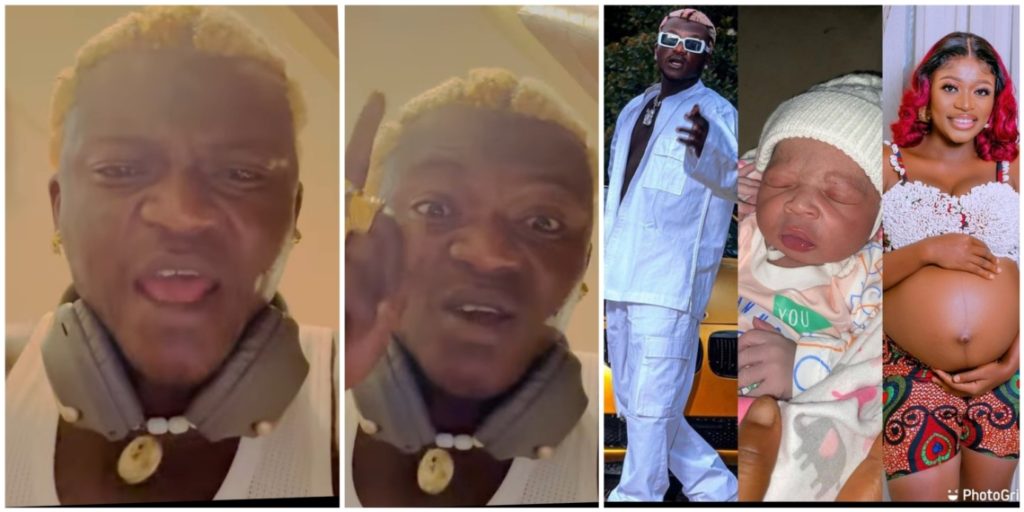 "After Judging Me, Pray For Me” – Portable Replies Critics After Welcoming 4th Child With New Babymama [Video]