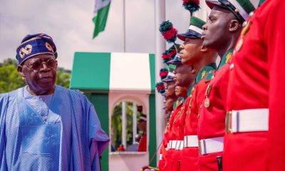 Tinubu Inspects Guard Of Honour [PHOTOS]