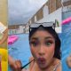 “Na Man Come Arrange Bra” – Fans React As Tonto Dikeh Suffers Nip Slip In Swimming Pool [Video]