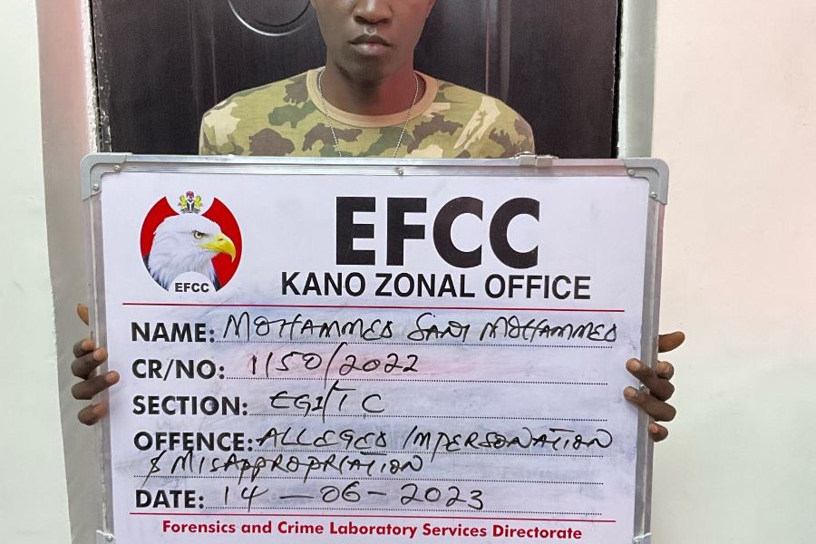 Man Who Impersonated EFCC, Military Personnel And Obtained N4m From Victims Arrested 22