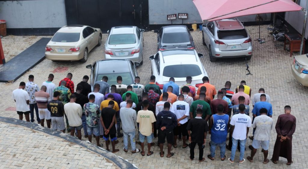 FMC Staff, 50 Others Arrested For Alleged Internet Fraud, 10 Exotic Cars Recovered 1