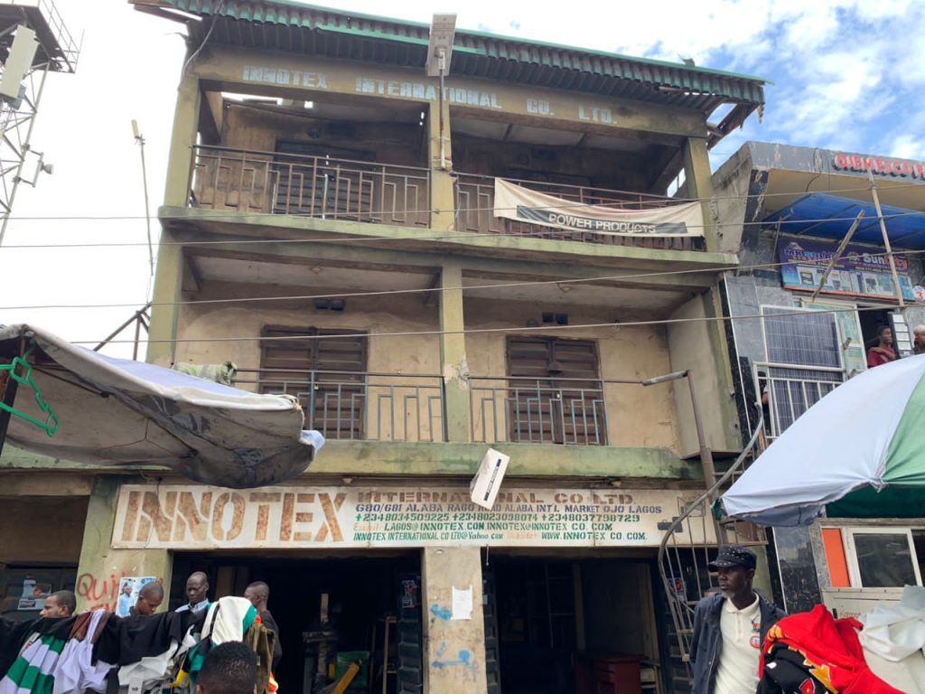 Lagos Government To Demolish 17 Buildings At Alaba International Market [Photos]
