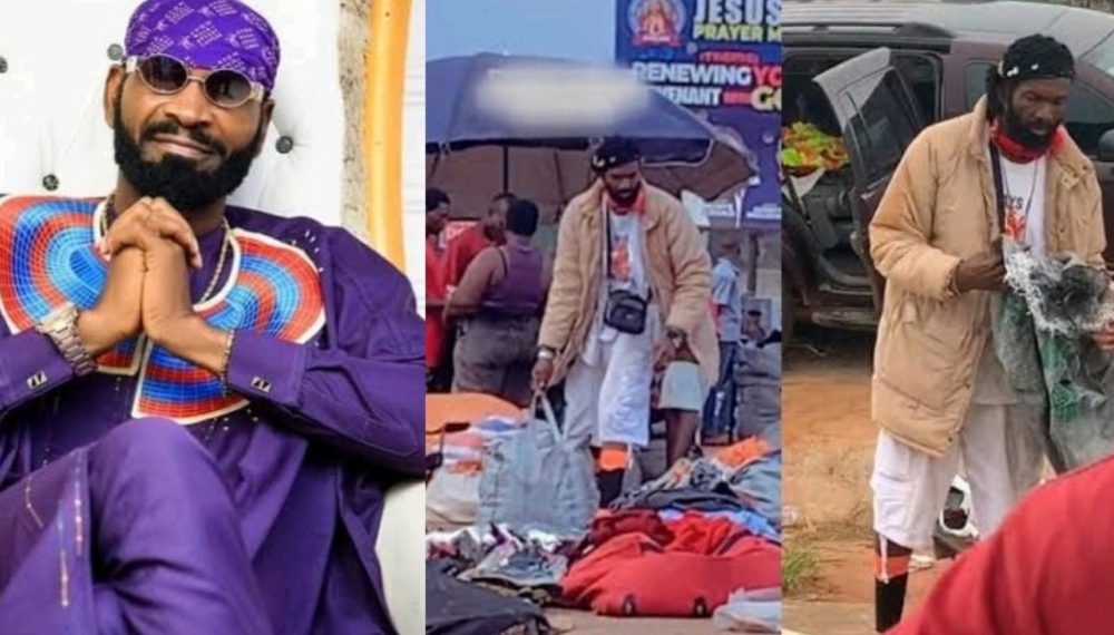Actor Sylvester Madu Breaks Silence After He Was Seen Selling Okrika At Enugu Market [Video]
