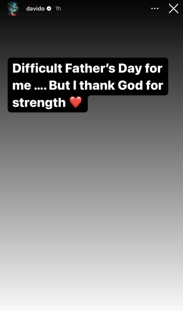 "It's Difficult For Me, Water Full My Eyes" - Davido Celebrates Father's Day With Tears 2 "It's Difficult For Me, Water Full My Eyes" - Davido Celebrates Father's Day With Tears