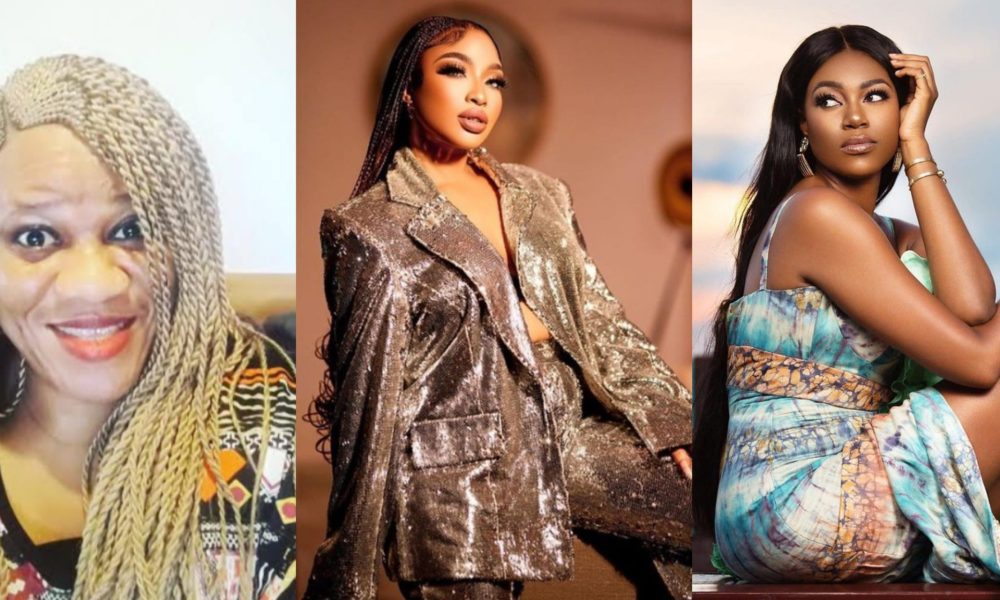 “Tonto Dikeh Never Dated Iyanya, You Got Pregnant For Your Friend’s Husband” – Stella Dimoko Slams Yvonne Nelson
