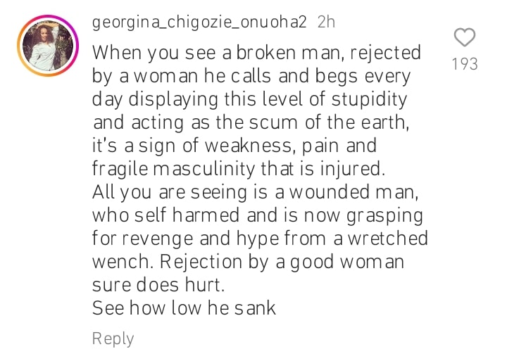 "A Broken Man Rejected By A Good Woman" - Georgina Onuoha Blast Yul Edochie