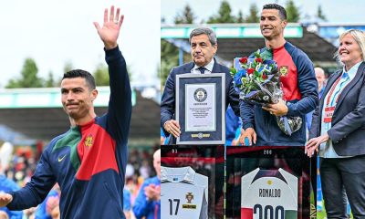Cristiano Ronaldo Sets Guinness World Record With 200 International Appearances