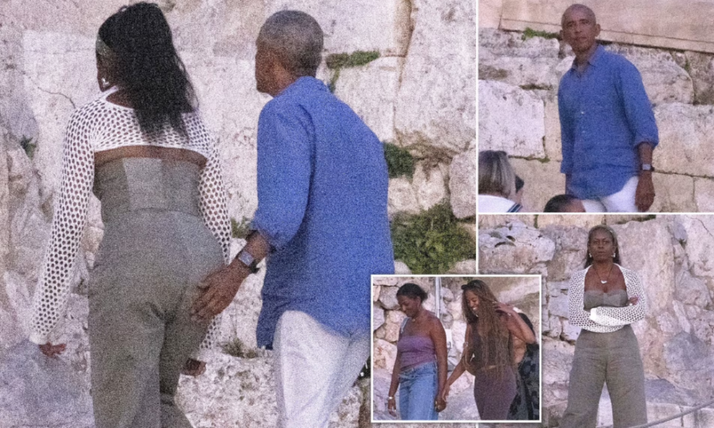Barack Obama Seen Caressing Michelle's Butt During Visit At Acropolis In Greece [Photos]