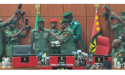 Major General Taoreed Lagbaja Assumes Office as 23rd Army Chief 2