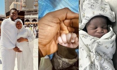 Comedian Cute Abiola Welcomes First Child With His Wife In Saudi Arabia [Photos]