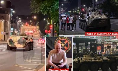 Russia: Wagner Mercenary Leader Declares War On Kremlin, Sends 25,000 Troops To Moscow [Video]