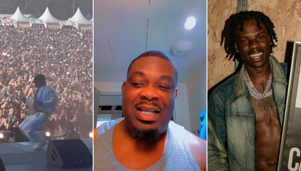 Don Jazzy Narrates How He Used Rema To Woo White Lady In France [Video]