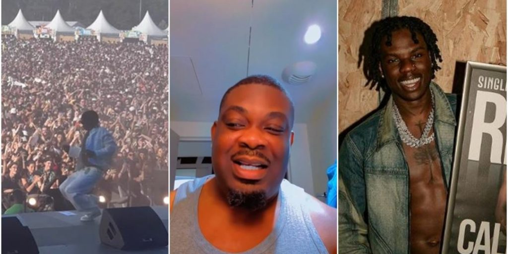 Don Jazzy Narrates How He Used Rema To Woo White Lady In France [Video]