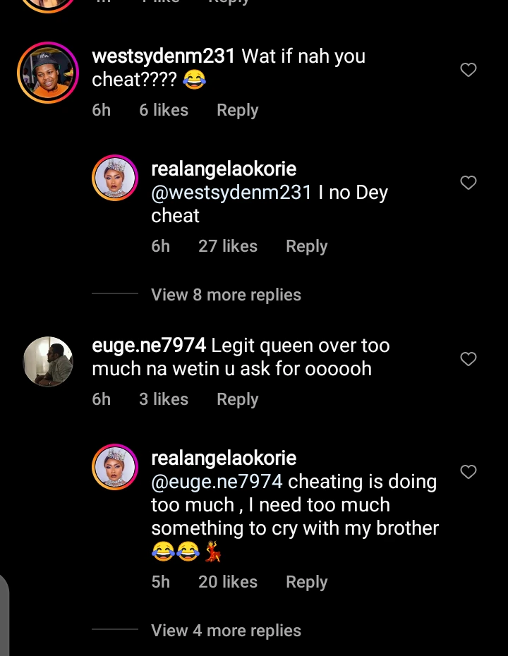 I’ll Forgive A Cheating Partner If He Buys Me Expensive House Or Car - Angela Okorie