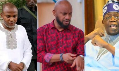 “A Humble Request From Your Son" - Yul Edochie Begs Tinubu To Release Nnamdi Kanu