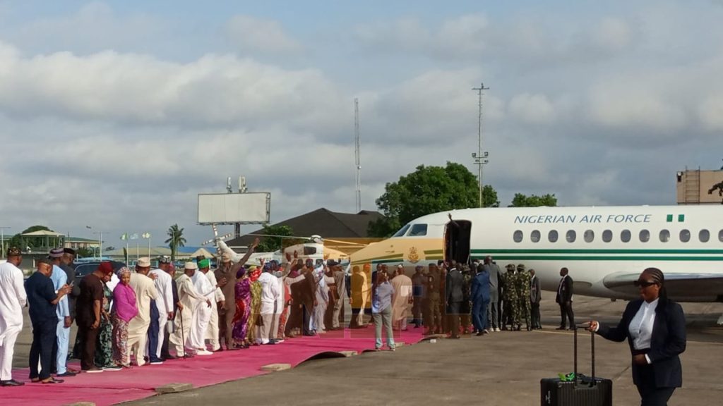 BREAKING: Tinubu Arrives Lagos From London Ahead Of Sallah 3 BREAKING: Tinubu Arrives Lagos From London Ahead Of Sallah 3