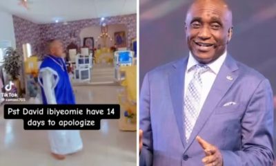 If Pastor Ibiyeomie Does Not Apologise To Us In 14 Days, He'll Visit Our God - Celestial Prophet [Video]