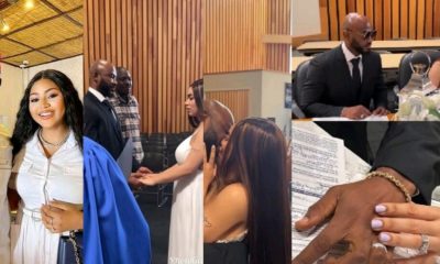 Ned Nwoko, Regina Daniels Absent As Daughter, Julia Nwoko Weds Baby Daddy In Canada [Video]