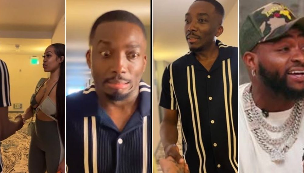 Davido: Bovi Flees From Lady Who Identified As Anita, Says Her Name Gives PTSD [Video]