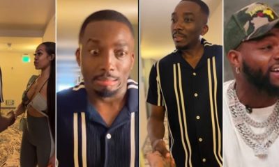 Davido: Bovi Flees From Lady Who Identified As Anita, Says Her Name Gives PTSD [Video]
