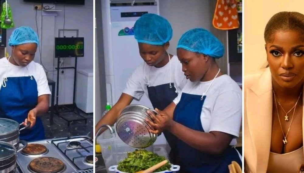 Ondo Chef, Adeoye Adeyolu Begins 150-Hour Cook-A-Thon To Break Hilda Baci's Record [Video]