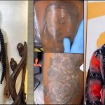 Mandy Kiss Removes Naira Marley's Tattoo From Her Thigh, Urges People To Enjoy Their Lives [Video]
