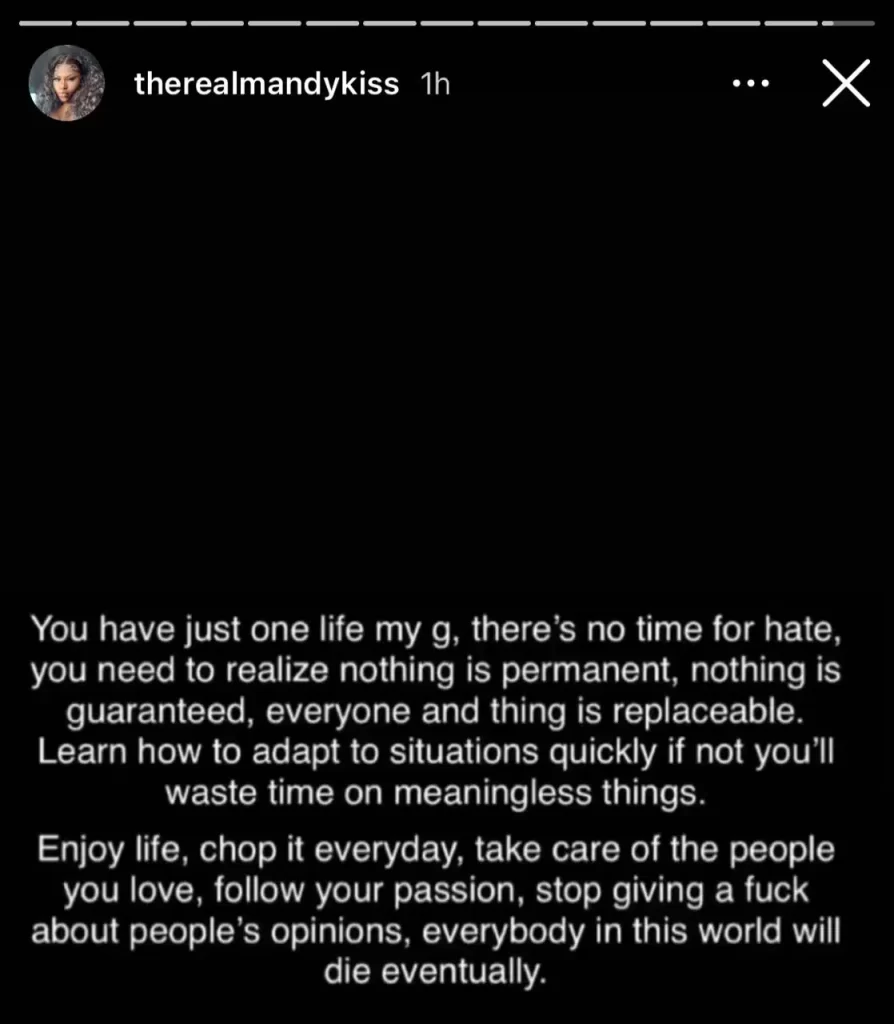 Mandy Kiss Removes Naira Marley's Tattoo From Her Thigh, Urges People To Enjoy Their Lives [Video]