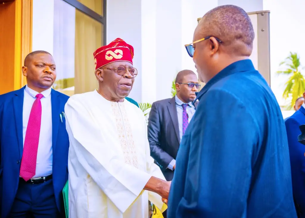 Bola Tinubu Receives Guinea Bissau’s President, Sissoco Embaló in Lagos [Photos]