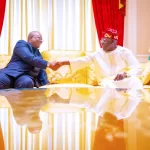 Bola Tinubu Receives Guinea Bissau’s President, Sissoco Embaló in Lagos [Photos]