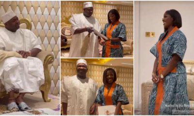 Oba Saheed Elegushi Hosts Hilda Baci At His Palace [Video]