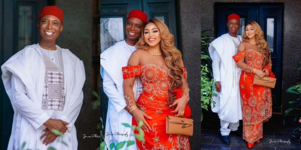 "We're Solidly Behind You” - Regina Daniels Assures Ned Nwoko As He Resumes Office [Video]
