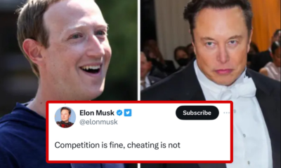 Elon Musk's Twitter Threatens To Sue Mark Zuckerberg Over 'Copycat' Threads App