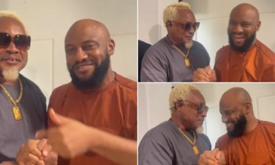 “A Man I Respect So Much" - Yul Edochie Excited As He Reunites With Jerry Amilo [Video]