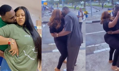 "Anywhere You Find Happiness, Make It Your Home” - Nkechi Blessing Says As She Kiss Her Lover [Video]