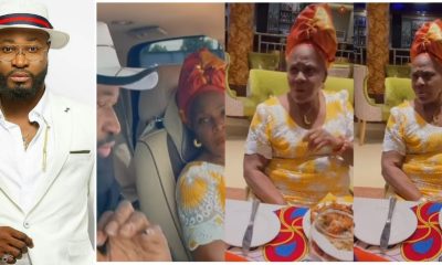 Harrysong’s Grandmother Expresses Shock Over The Price Of Food At A Restaurant [Video]