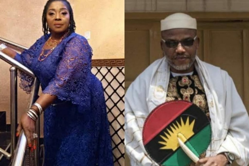 "Release Nnamdi Kanu To End Unrest In South East" – Rita Edochie Tells Tinubu