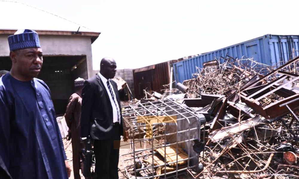 Gov Babagana Zulum Bans Metal Scavenging 1