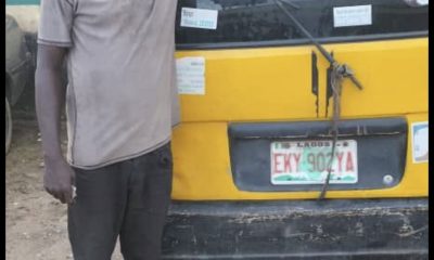 Lagos State Police Arrest Man For Stealing Mini-bus 43