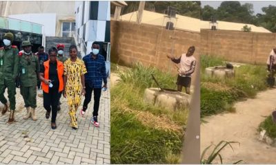Nigerians Reacts As Chef Dammy Is Seen Fetching Water Without Her Bodyguards [Video]