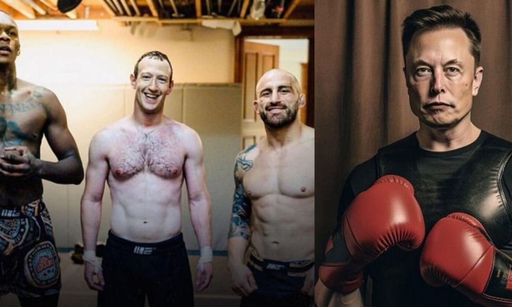 Mark Zuckerberg Trains With UFC Champions, Adesanya, Volkanovski Ahead Of His Fight With Elon Musk