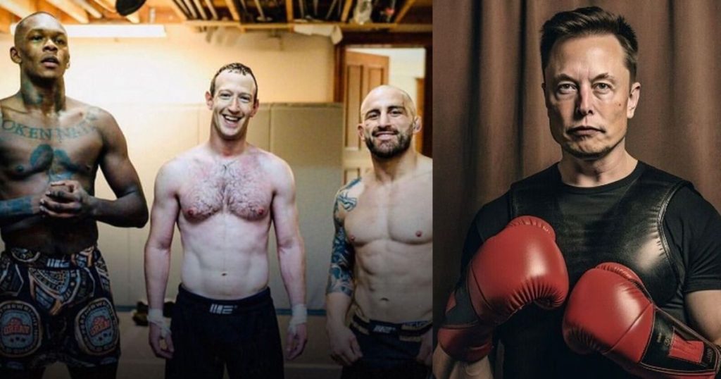 Mark Zuckerberg Trains With UFC Champions, Adesanya, Volkanovski Ahead Of His Fight With Elon Musk