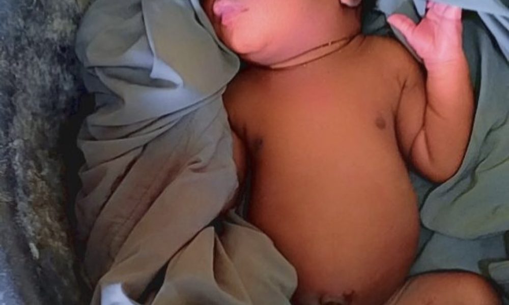 Police Rescue Day-Old Female Baby Dumped In Sewage Tank 34