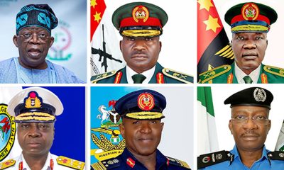 Senate Confirms Appointments Of Service Chiefs Nominated By Tinubu