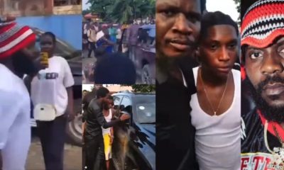Odumodublvck Run For His Life As Cultists Assault Bella Shmurda During Show In LASU [Video]