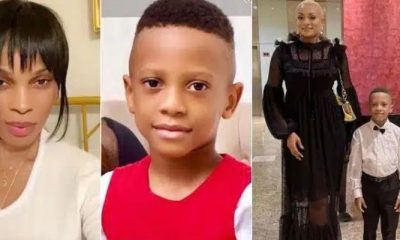 Nigerians Reacts As Georgina Onuoha Celebrates May Yul Edochie’s Son On His Birthday